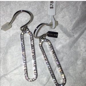 ISO Coach Pave ID earrings